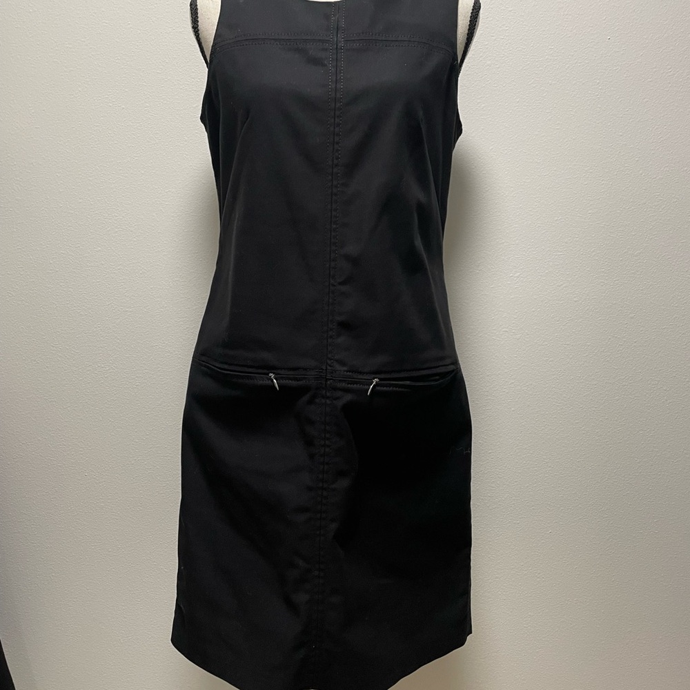 White House Black Market Elegant Black Mini Dress